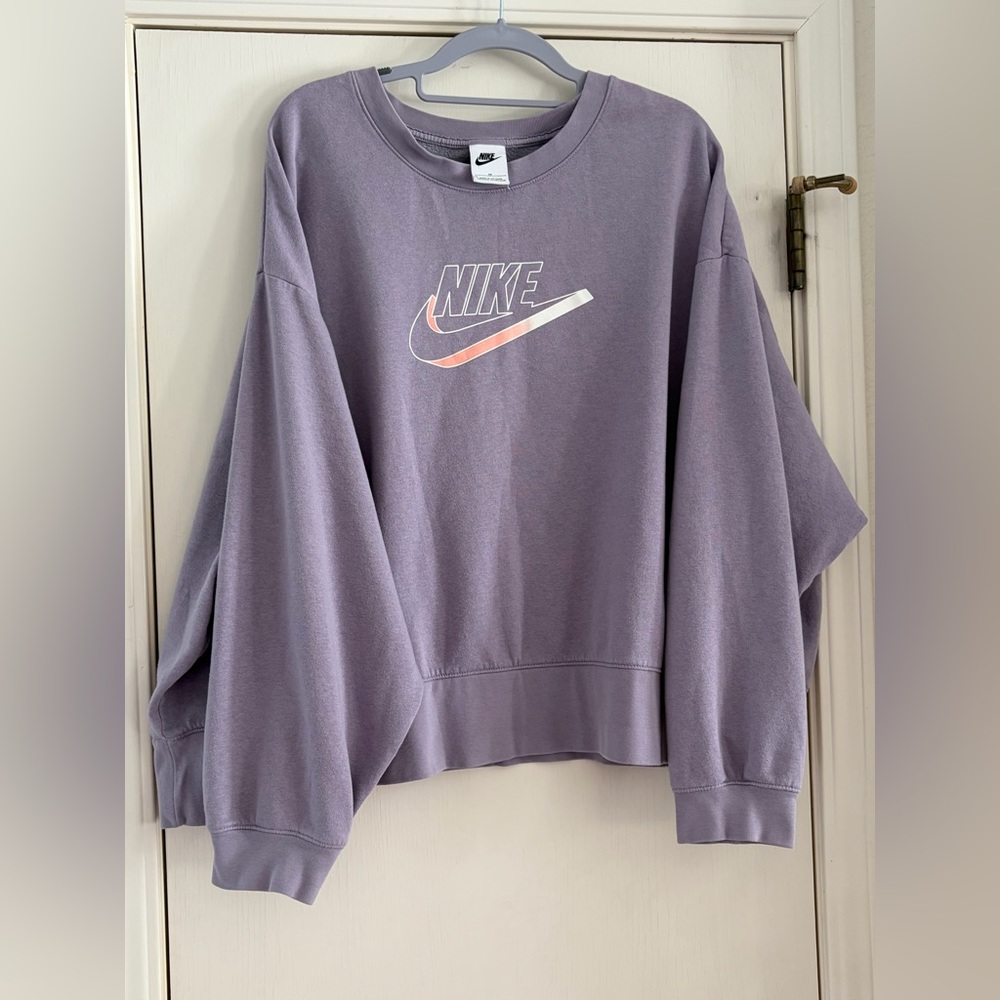 Nike Women's Lavender Sweatshirt